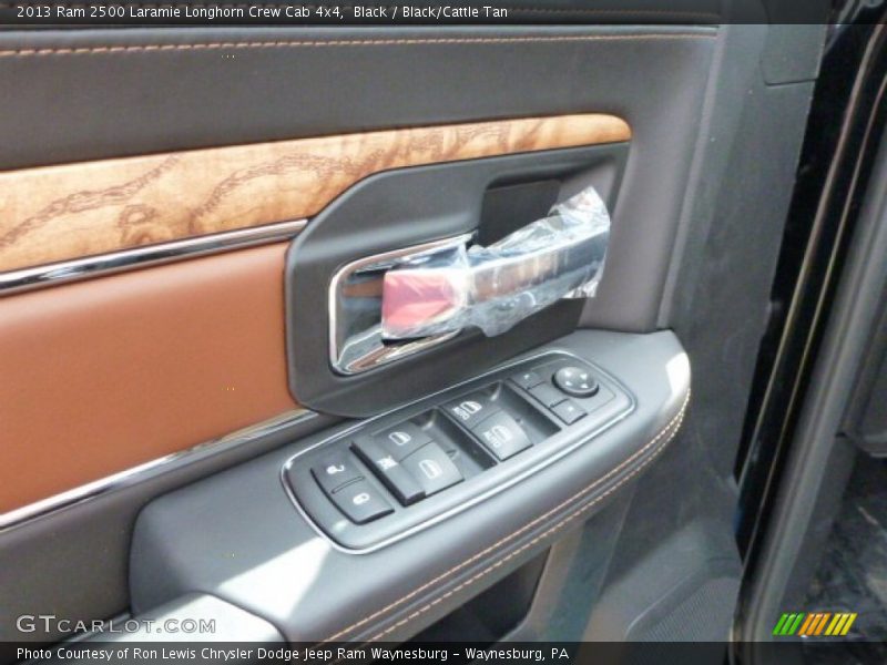 Black / Black/Cattle Tan 2013 Ram 2500 Laramie Longhorn Crew Cab 4x4