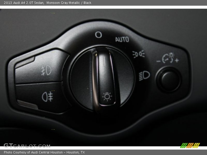 Monsoon Gray Metallic / Black 2013 Audi A4 2.0T Sedan