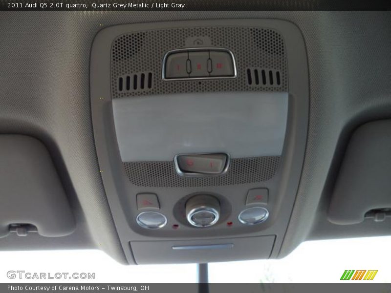 Quartz Grey Metallic / Light Gray 2011 Audi Q5 2.0T quattro
