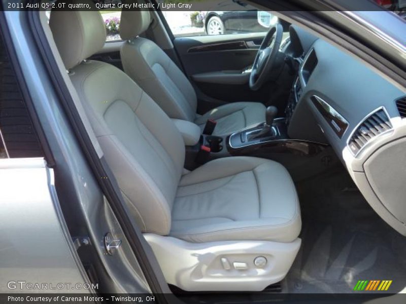 Quartz Grey Metallic / Light Gray 2011 Audi Q5 2.0T quattro