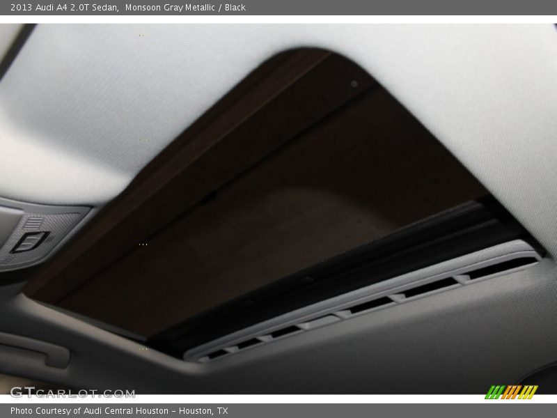 Monsoon Gray Metallic / Black 2013 Audi A4 2.0T Sedan
