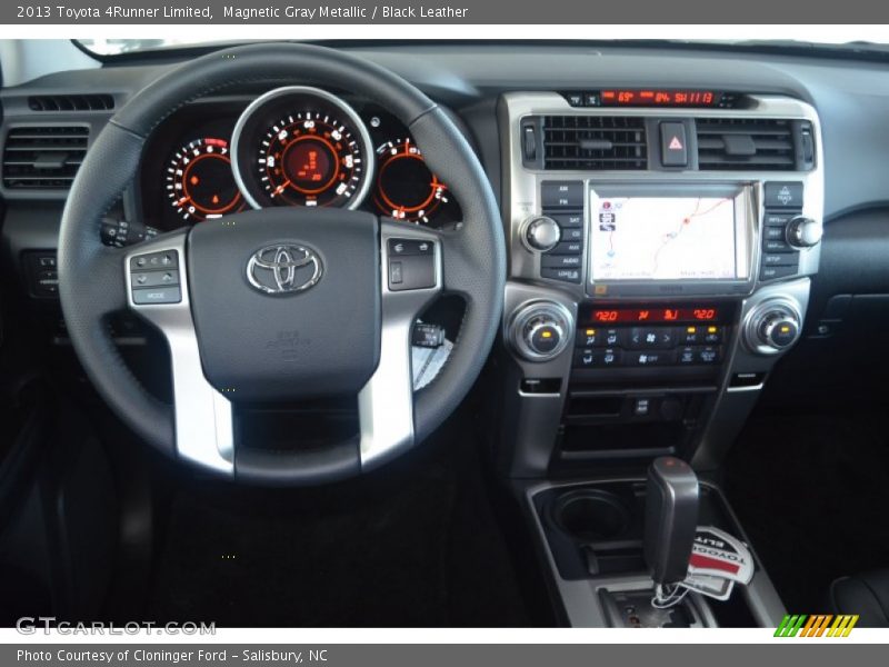 Magnetic Gray Metallic / Black Leather 2013 Toyota 4Runner Limited