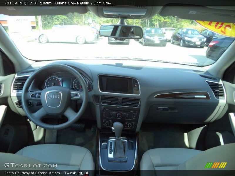 Quartz Grey Metallic / Light Gray 2011 Audi Q5 2.0T quattro