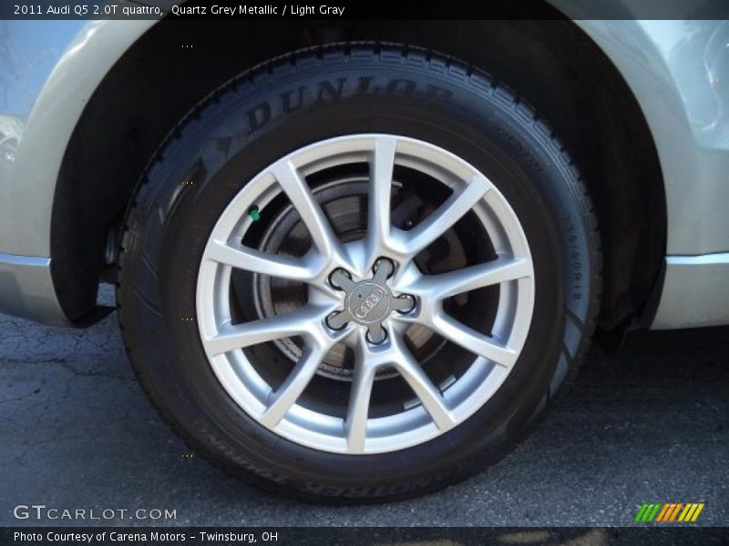 Quartz Grey Metallic / Light Gray 2011 Audi Q5 2.0T quattro