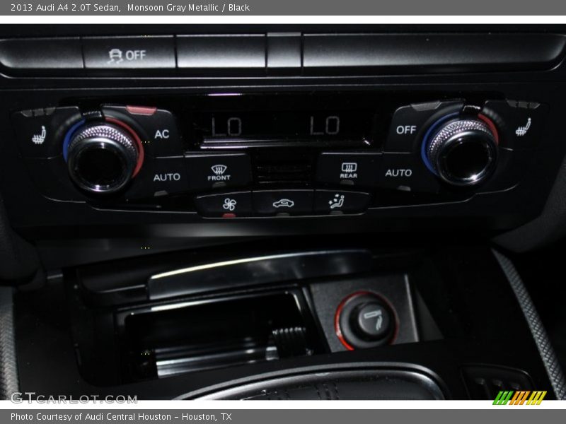 Monsoon Gray Metallic / Black 2013 Audi A4 2.0T Sedan
