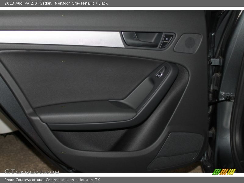 Monsoon Gray Metallic / Black 2013 Audi A4 2.0T Sedan