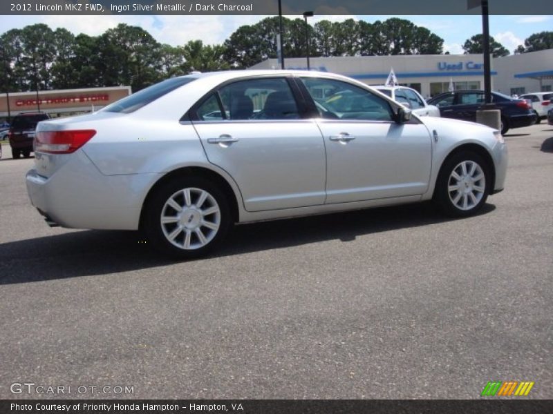 Ingot Silver Metallic / Dark Charcoal 2012 Lincoln MKZ FWD