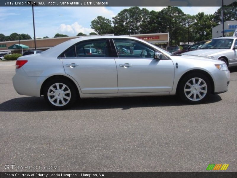 Ingot Silver Metallic / Dark Charcoal 2012 Lincoln MKZ FWD