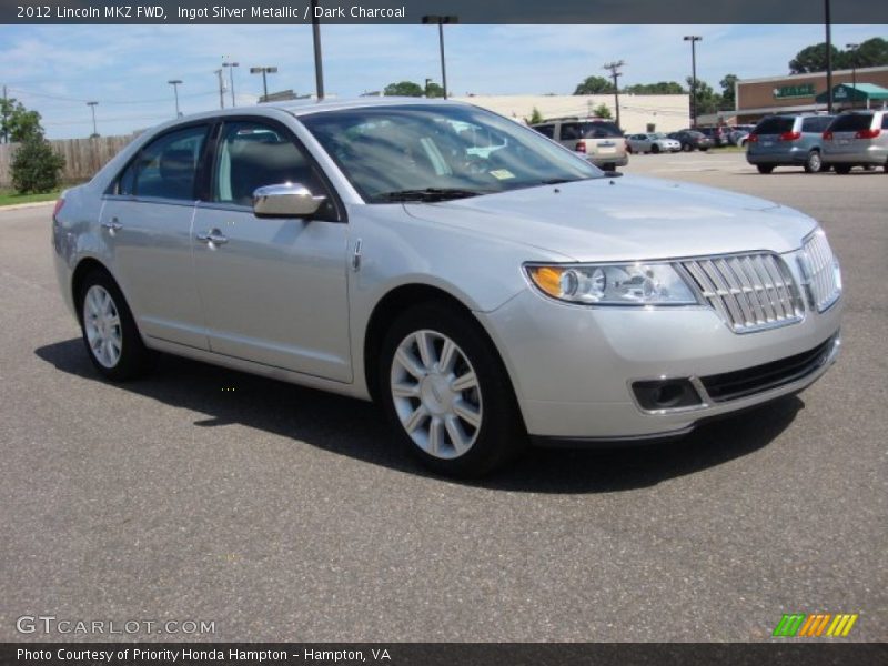 Ingot Silver Metallic / Dark Charcoal 2012 Lincoln MKZ FWD