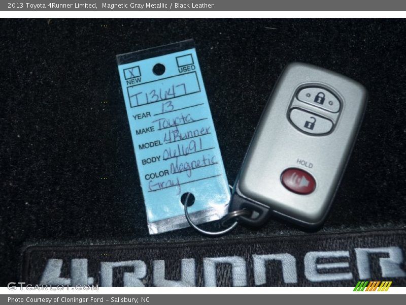 Magnetic Gray Metallic / Black Leather 2013 Toyota 4Runner Limited