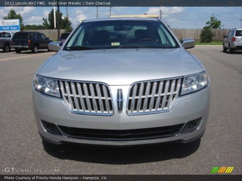 Ingot Silver Metallic / Dark Charcoal 2012 Lincoln MKZ FWD