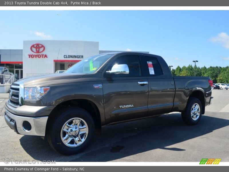 Pyrite Mica / Black 2013 Toyota Tundra Double Cab 4x4