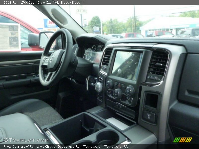 Black / Black 2013 Ram 1500 Sport Crew Cab 4x4