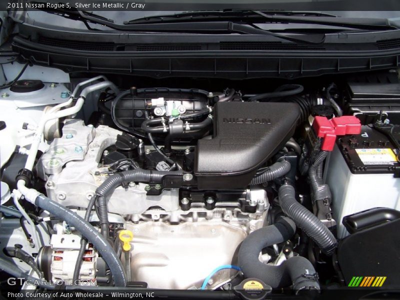 Silver Ice Metallic / Gray 2011 Nissan Rogue S