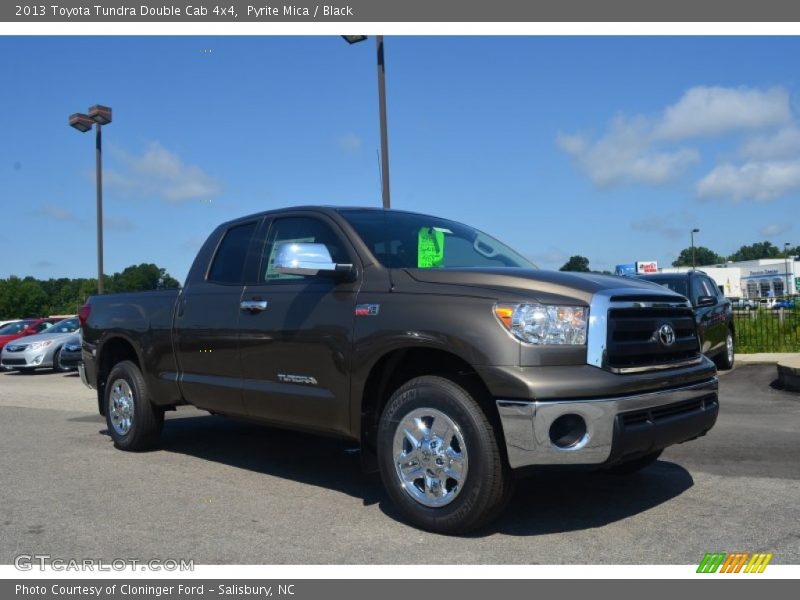 Pyrite Mica / Black 2013 Toyota Tundra Double Cab 4x4