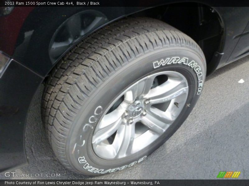 Black / Black 2013 Ram 1500 Sport Crew Cab 4x4