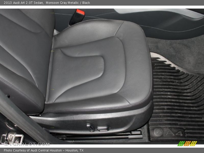 Monsoon Gray Metallic / Black 2013 Audi A4 2.0T Sedan