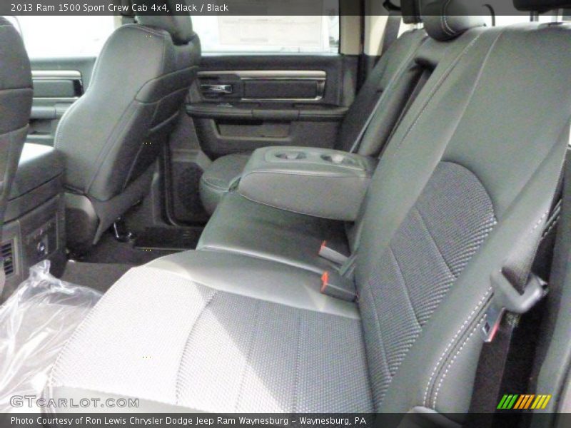 Black / Black 2013 Ram 1500 Sport Crew Cab 4x4