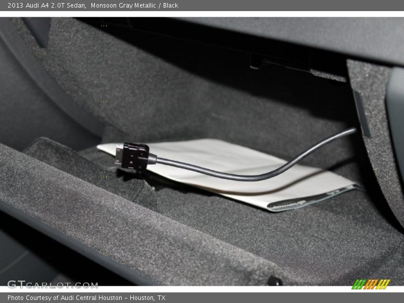 Monsoon Gray Metallic / Black 2013 Audi A4 2.0T Sedan