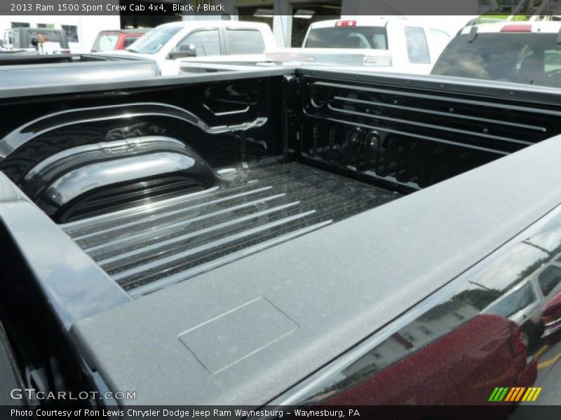 Black / Black 2013 Ram 1500 Sport Crew Cab 4x4