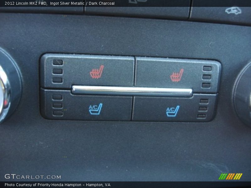 Ingot Silver Metallic / Dark Charcoal 2012 Lincoln MKZ FWD
