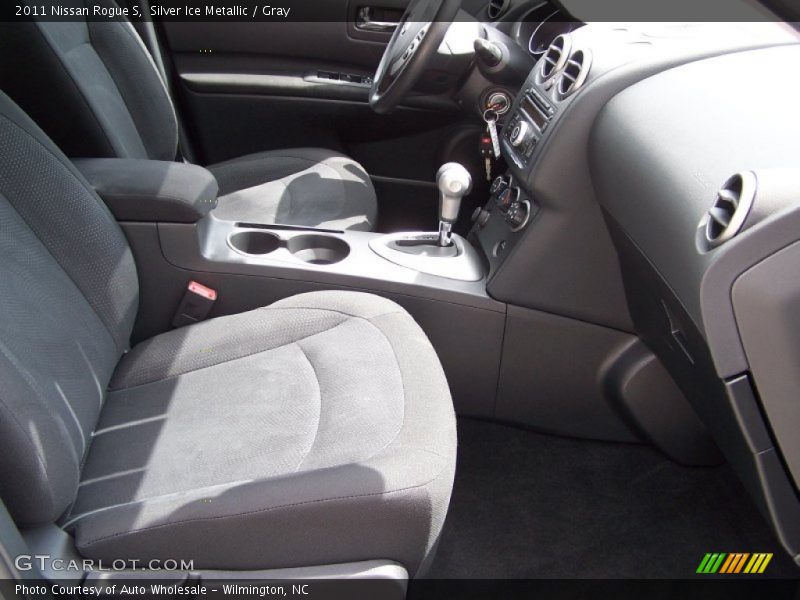 Silver Ice Metallic / Gray 2011 Nissan Rogue S