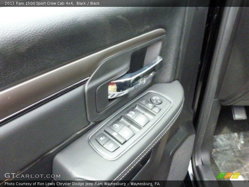 Black / Black 2013 Ram 1500 Sport Crew Cab 4x4