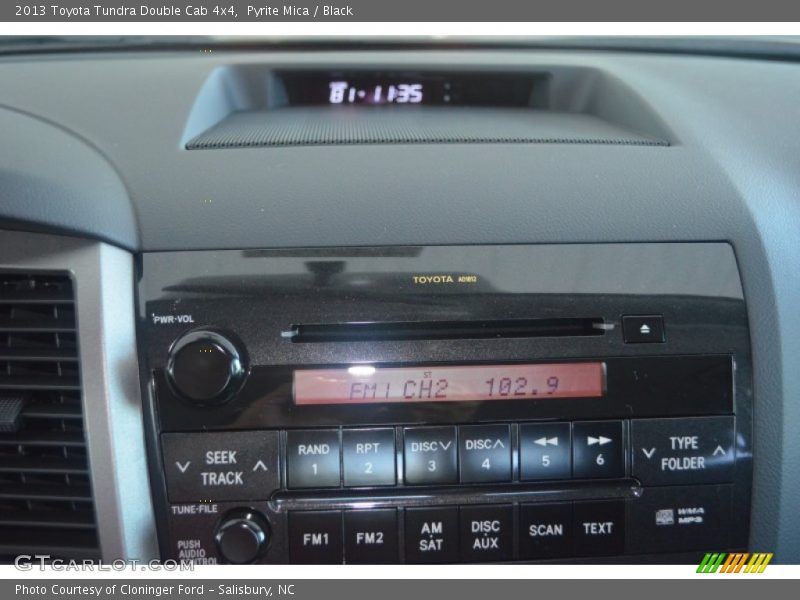 Pyrite Mica / Black 2013 Toyota Tundra Double Cab 4x4