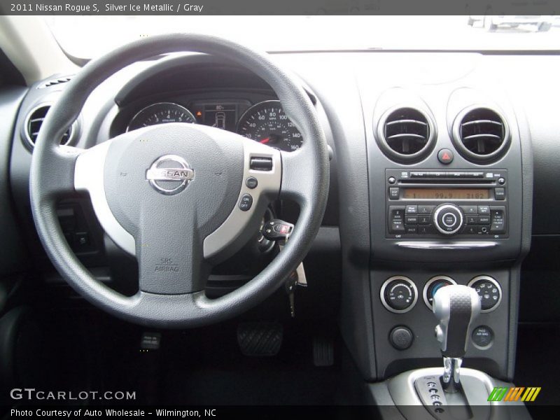 Silver Ice Metallic / Gray 2011 Nissan Rogue S