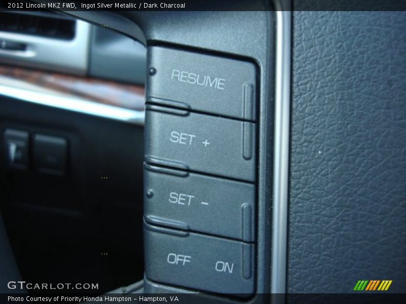 Ingot Silver Metallic / Dark Charcoal 2012 Lincoln MKZ FWD
