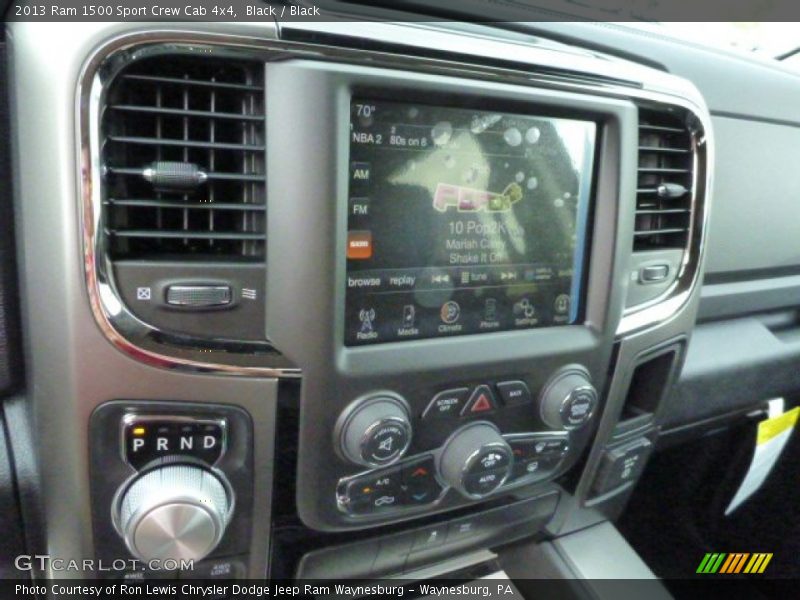 Black / Black 2013 Ram 1500 Sport Crew Cab 4x4