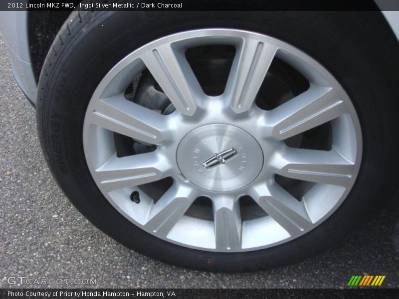 Ingot Silver Metallic / Dark Charcoal 2012 Lincoln MKZ FWD