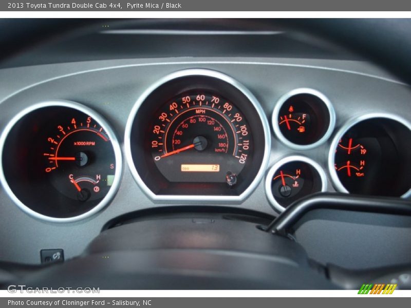 Pyrite Mica / Black 2013 Toyota Tundra Double Cab 4x4
