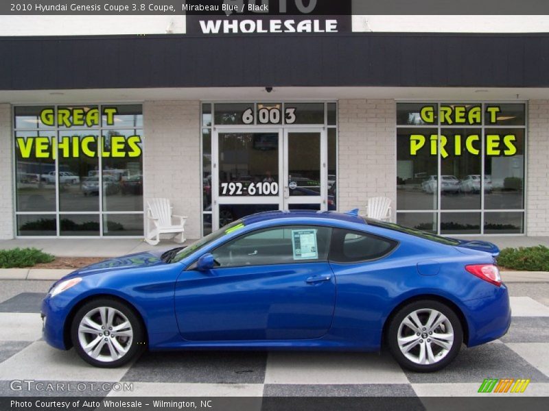 Mirabeau Blue / Black 2010 Hyundai Genesis Coupe 3.8 Coupe