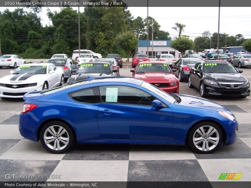 Mirabeau Blue / Black 2010 Hyundai Genesis Coupe 3.8 Coupe