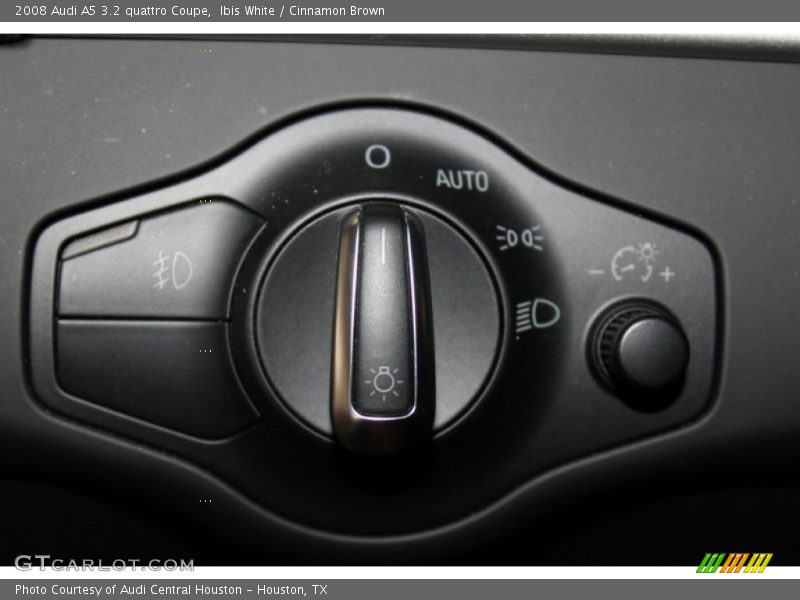 Ibis White / Cinnamon Brown 2008 Audi A5 3.2 quattro Coupe