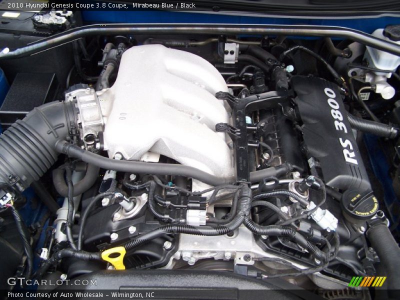 Mirabeau Blue / Black 2010 Hyundai Genesis Coupe 3.8 Coupe