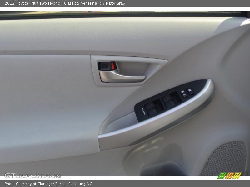 Classic Silver Metallic / Misty Gray 2013 Toyota Prius Two Hybrid