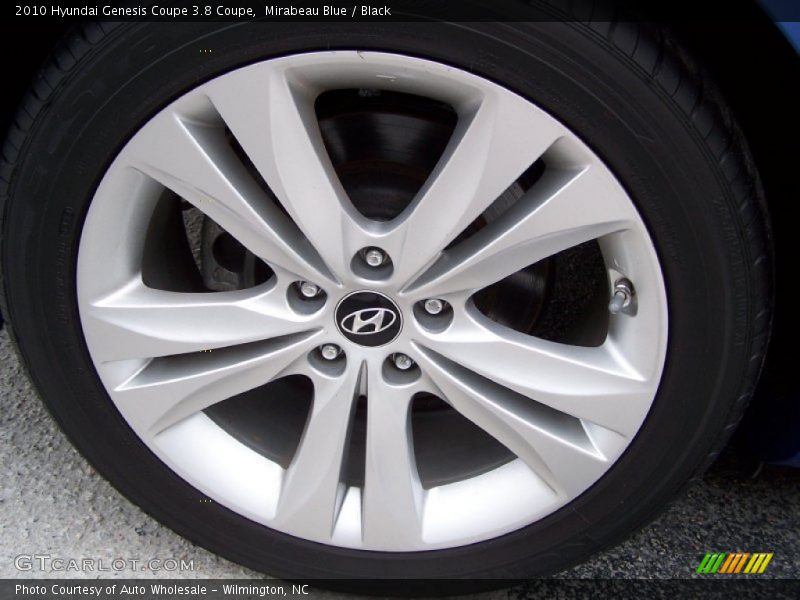 Mirabeau Blue / Black 2010 Hyundai Genesis Coupe 3.8 Coupe