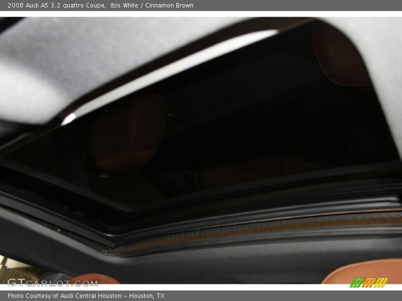 Ibis White / Cinnamon Brown 2008 Audi A5 3.2 quattro Coupe