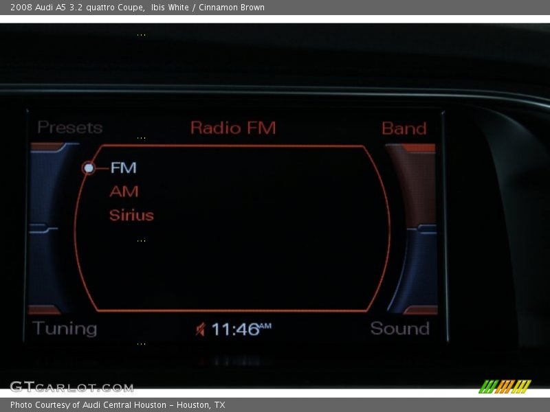 Ibis White / Cinnamon Brown 2008 Audi A5 3.2 quattro Coupe