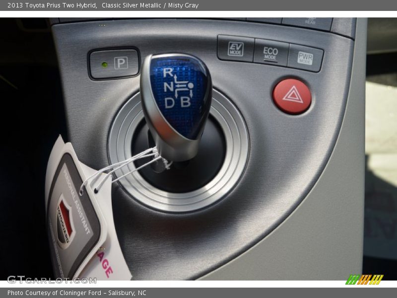 Classic Silver Metallic / Misty Gray 2013 Toyota Prius Two Hybrid