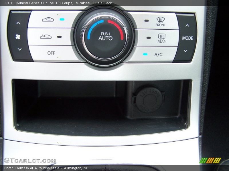 Mirabeau Blue / Black 2010 Hyundai Genesis Coupe 3.8 Coupe