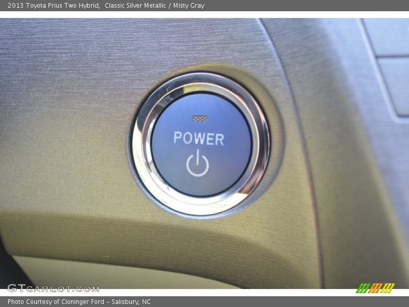 Classic Silver Metallic / Misty Gray 2013 Toyota Prius Two Hybrid