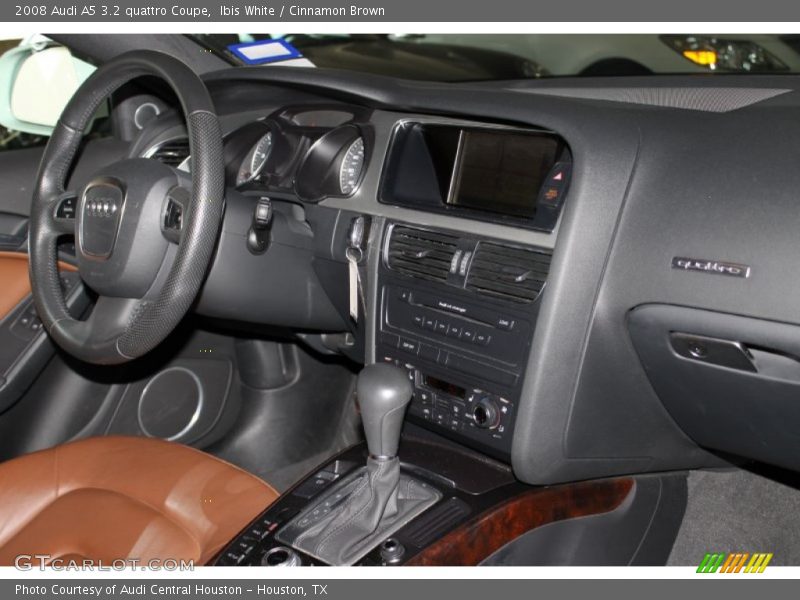 Ibis White / Cinnamon Brown 2008 Audi A5 3.2 quattro Coupe