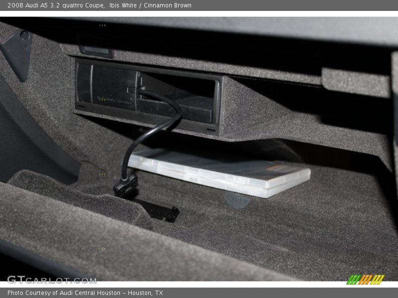 Ibis White / Cinnamon Brown 2008 Audi A5 3.2 quattro Coupe