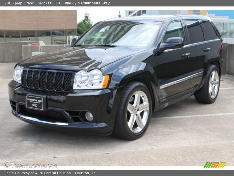 Black / Medium Slate Gray 2006 Jeep Grand Cherokee SRT8