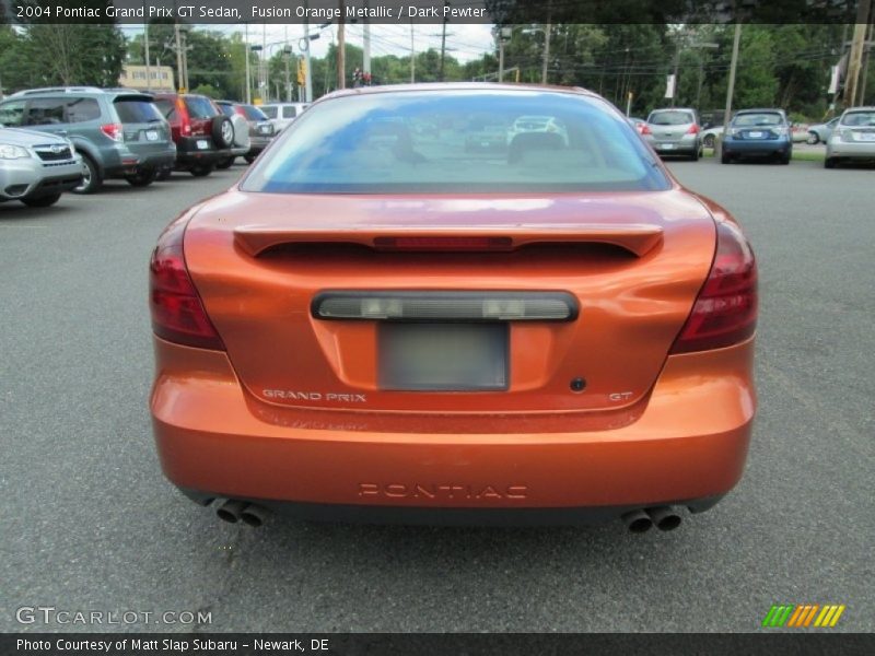  2004 Grand Prix GT Sedan Fusion Orange Metallic