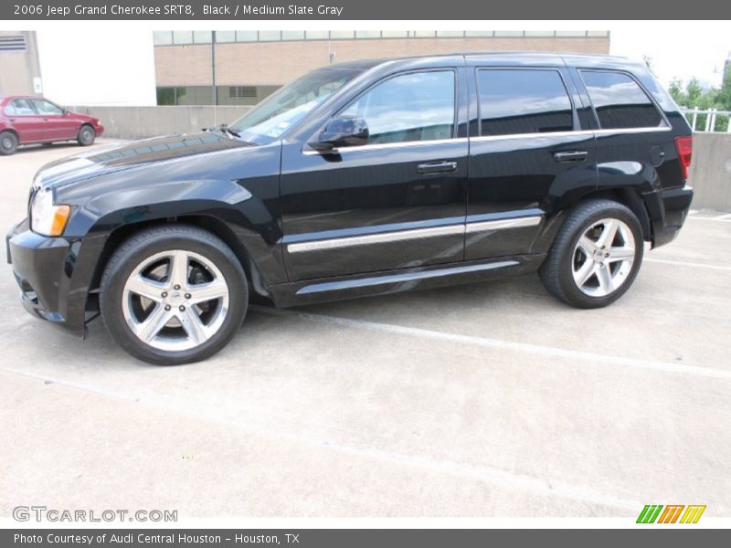 Black / Medium Slate Gray 2006 Jeep Grand Cherokee SRT8