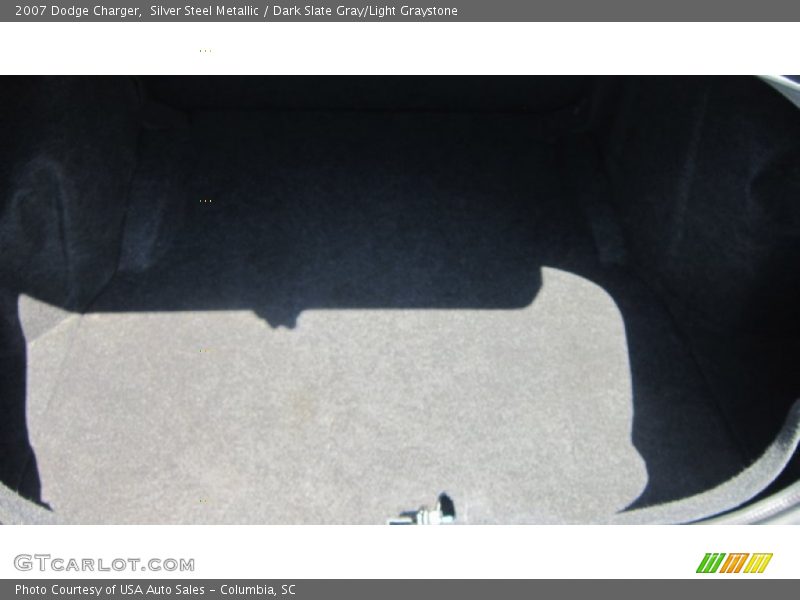 Silver Steel Metallic / Dark Slate Gray/Light Graystone 2007 Dodge Charger